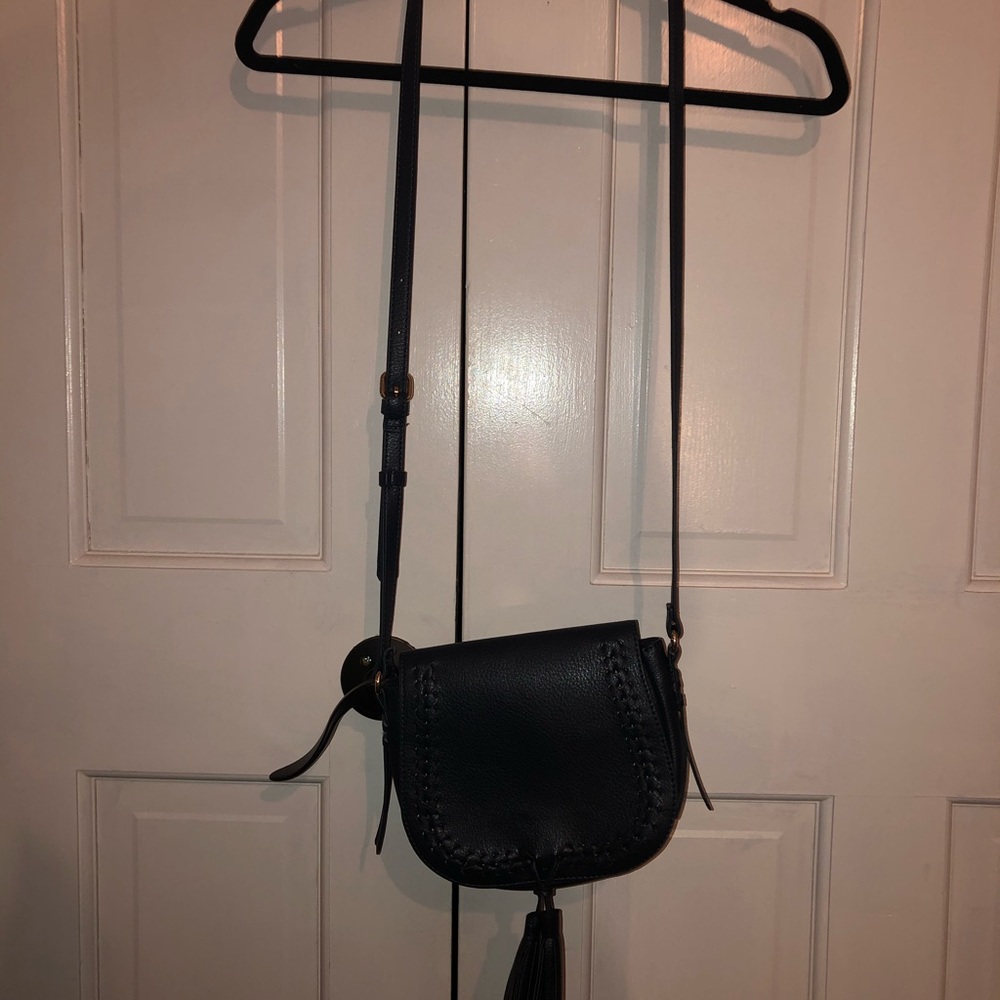 Navy blue cross body